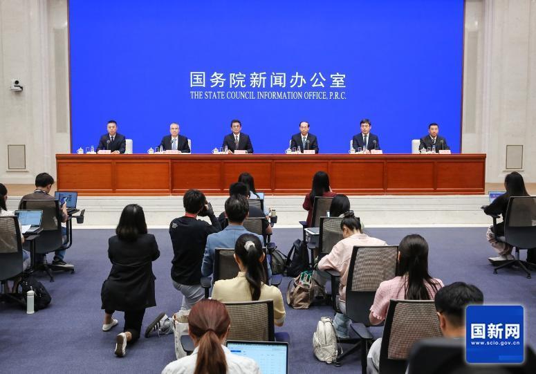 發(fā)布會現(xiàn)場。渡期東西圖/國新網(wǎng) 发布会现场。图/国新网